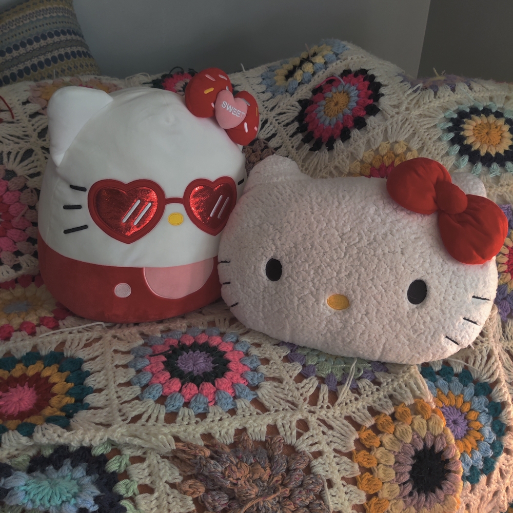 Hello Kitty Red and White Stuffed Animals